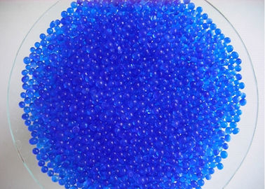 Cina Industri medis Blue Silica Gel Balls, Indikator Kristal Berbahaya Silika Gel pemasok